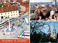 Razglednica Zagreb 1985. godine
